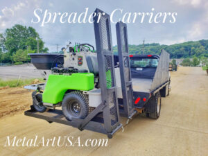 Spreader Sprayer Carriers Designed by the Metal Sculpture Studios LLC